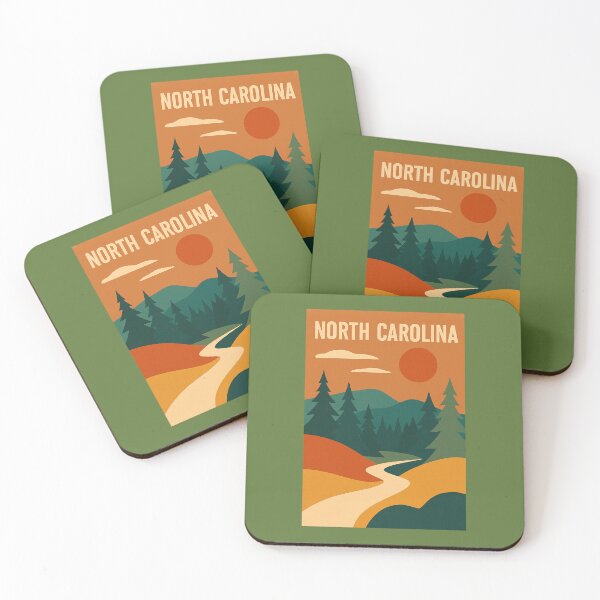 Item preview, North Carolina  designed and sold by Broken Antler Designs .