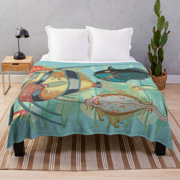 Item preview, Renard Vintage Art - Tropical Fish Collage designed and sold by FUNKARIUM.