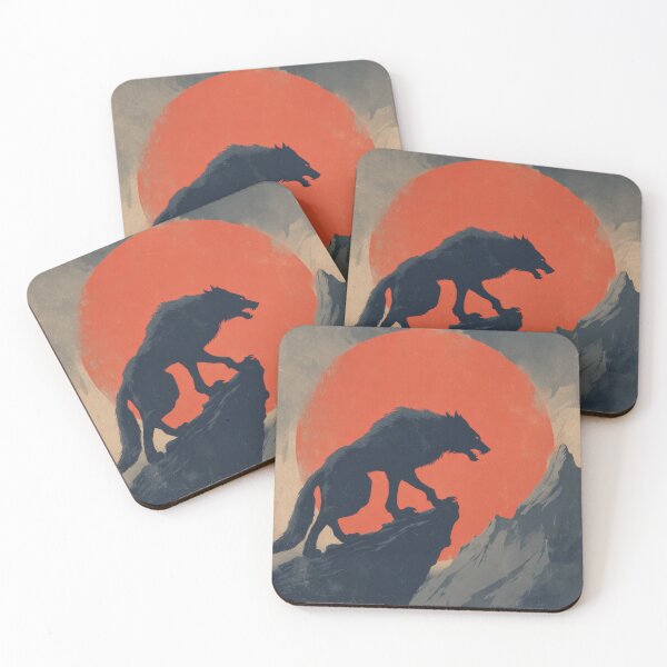 Item preview, Fenrir Rising – The Wolf of Ragnarok designed and sold by NordicDreams.