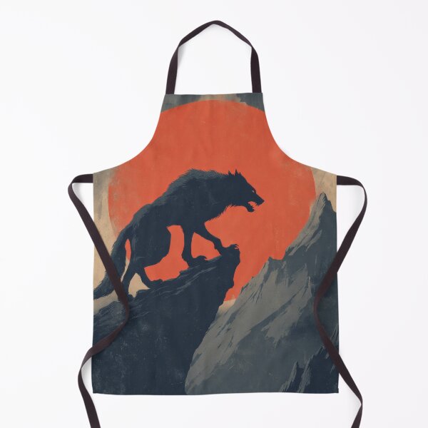 Item preview, Fenrir Rising – The Wolf of Ragnarok designed and sold by NordicDreams.
