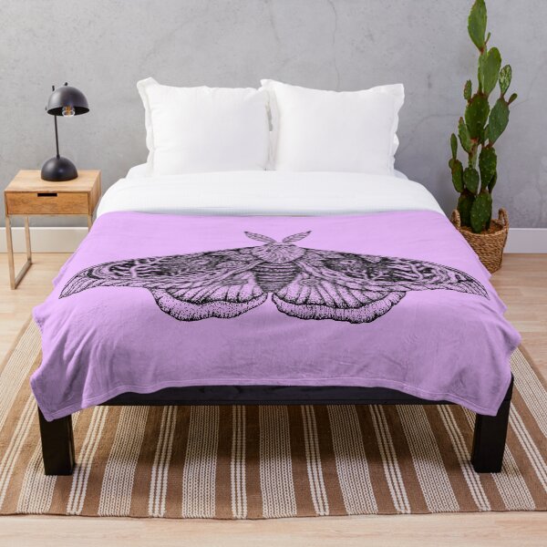 Item preview, Transparent Moon Moth - Lilac designed and sold by Christina Plumb.