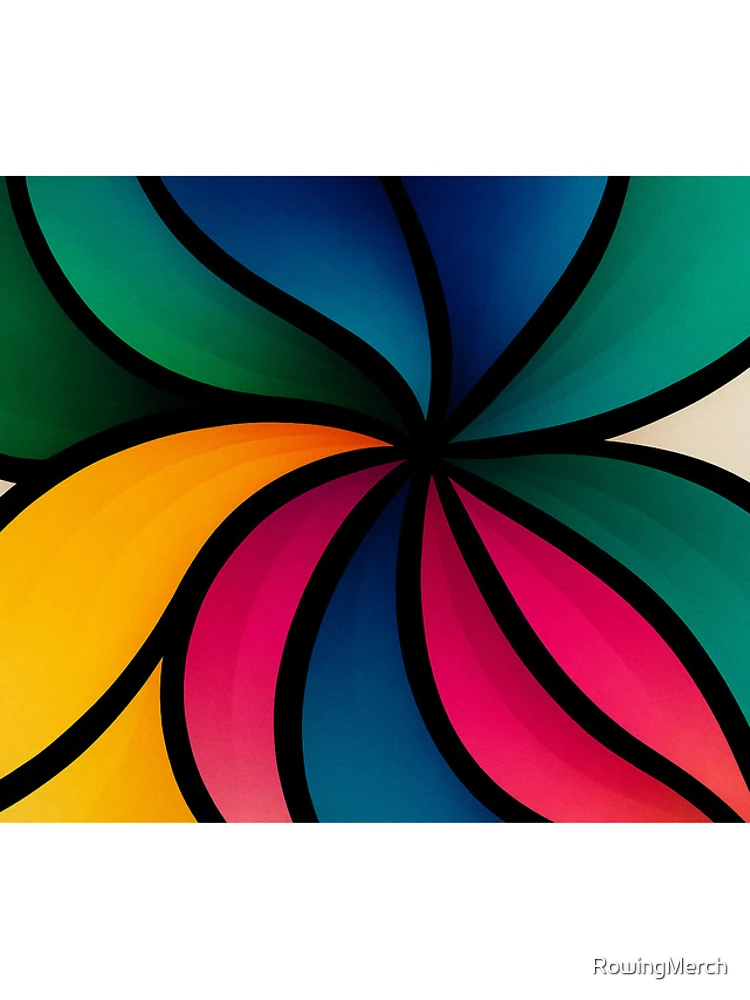 Thumbnail 4 of 4, iPhone Case, Geometric Flow – Digital Abstract Composition designed and sold by RowingMerch.
