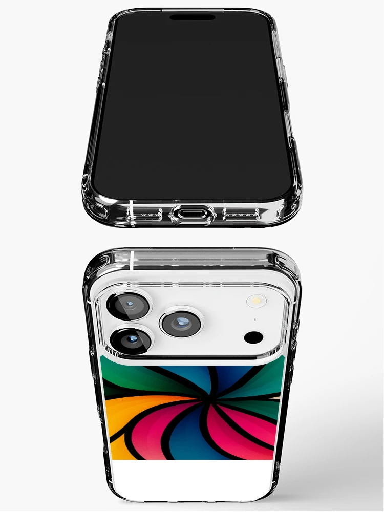 Thumbnail 3 of 5, iPhone Case, Geometric Flow – Digital Abstract Composition designed and sold by RowingMerch.