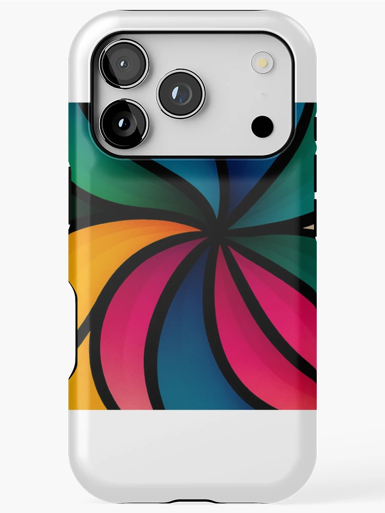 Thumbnail 1 of 4, iPhone Case, Geometric Flow – Digital Abstract Composition designed and sold by RowingMerch.