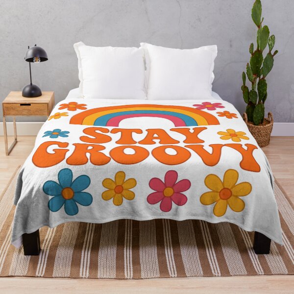 Item preview, hipster, colorful, art, music, groovy design, stay groovy designed and sold by TrueArtVibes.