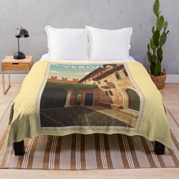 Item preview, Verona Vintage Travel Art - Juliet's house - Italy designed and sold by Wanderprintt.