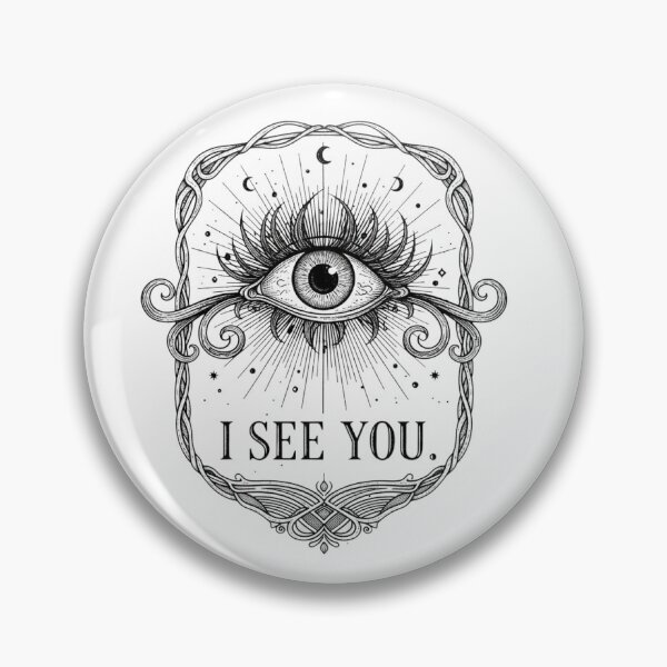 Item preview, I See You - Mystical Third Eye / All-Seeing Eye Occult Art designed and sold by VandalMuse.