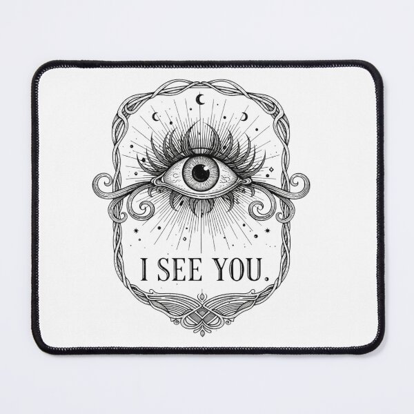 Item preview, I See You - Mystical Third Eye / All-Seeing Eye Occult Art designed and sold by VandalMuse.