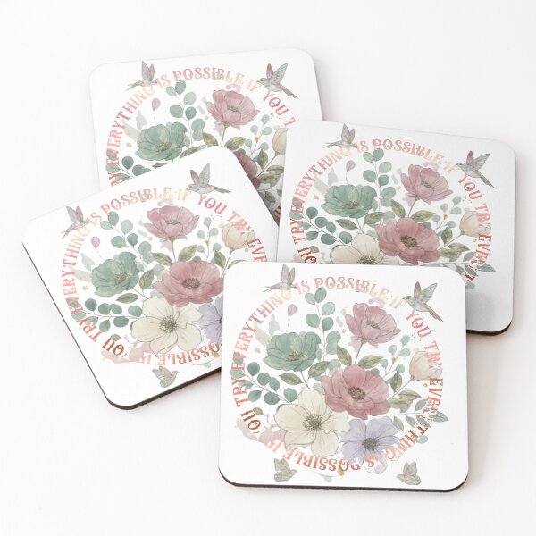 Item preview, Everything is possible if you try designed and sold by AnyDecoDesign.