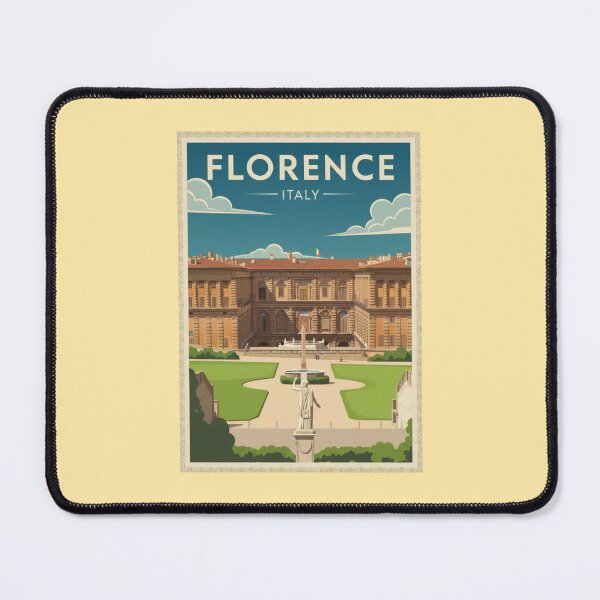 Item preview, Florence Vintage Travel Art - Pitti Palace - Italy designed and sold by Wanderprintt.
