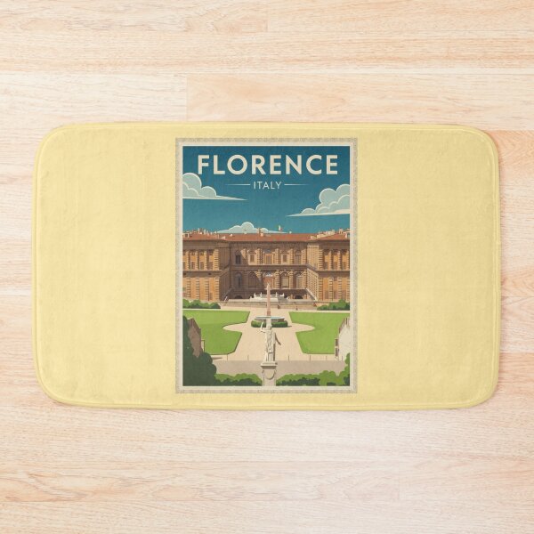 Item preview, Florence Vintage Travel Art - Pitti Palace - Italy designed and sold by Wanderprintt.