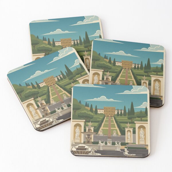 Item preview, Florence Vintage Travel Art - Boboli Garden - Italy designed and sold by Wanderprintt.