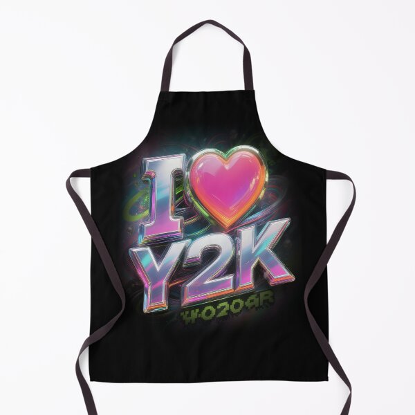 Item preview, i heart Y2k. 2000's Synthwave Design designed and sold by WHITE FLAME PRINTS.