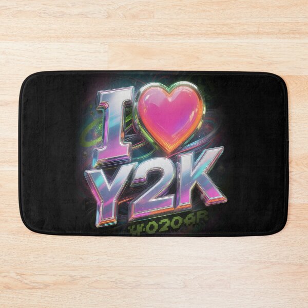 Item preview, i heart Y2k. 2000's Synthwave Design designed and sold by WHITE FLAME PRINTS.