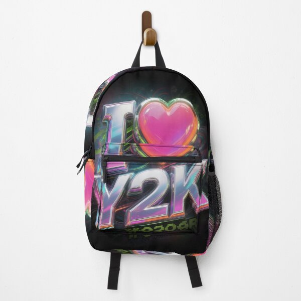 Item preview, i heart Y2k. 2000's Synthwave Design designed and sold by WHITE FLAME PRINTS.