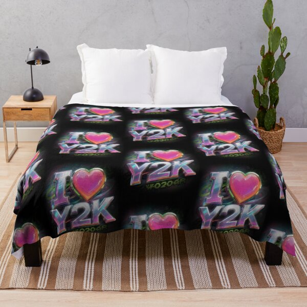 Item preview, i heart Y2k. 2000's Synthwave Design designed and sold by WHITE FLAME PRINTS.
