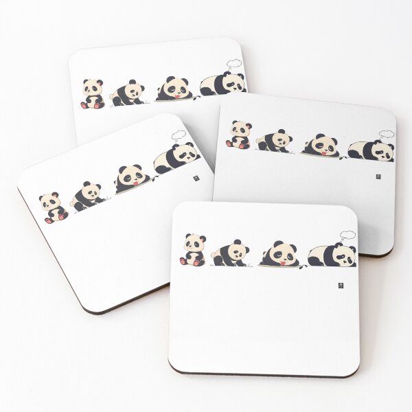 Item preview, Panda in Four Moods – Cute Edition designed and sold by HOUSE OF TIST.