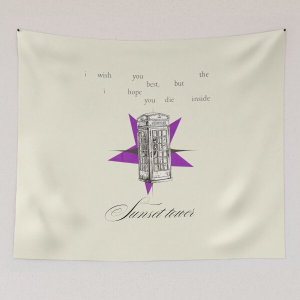 Item preview, Sunset Tower Conan Gray designed and sold by DhriegoStudio.