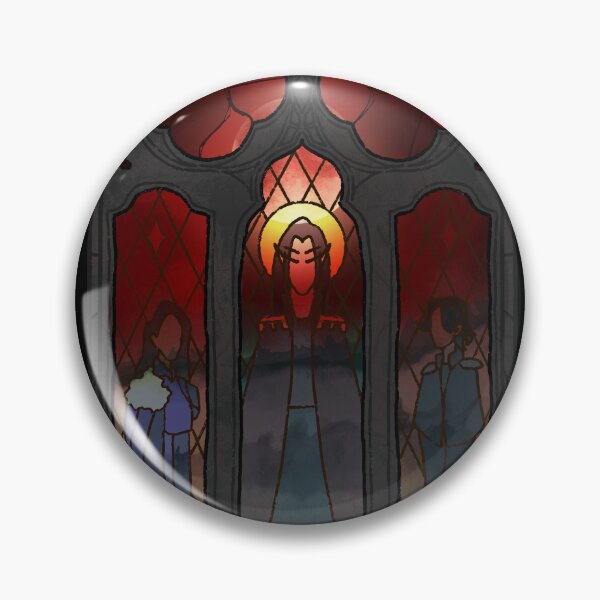 Item preview, Vampire Stained Glass Window designed and sold by ev-does-dnd.