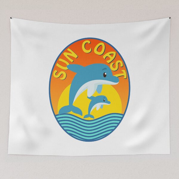 Item preview, Sun Coast Dolphins designed and sold by Mr Lee.