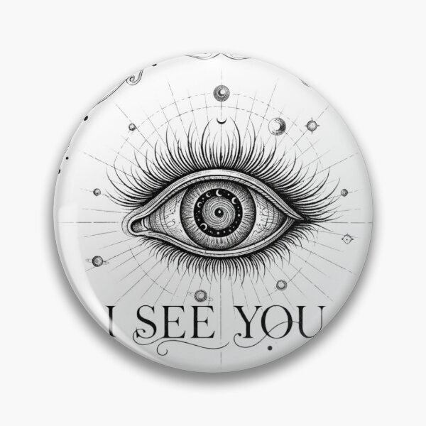 Item preview, I See You - Mystical Third Eye / All-Seeing Eye Occult Art designed and sold by VandalMuse.