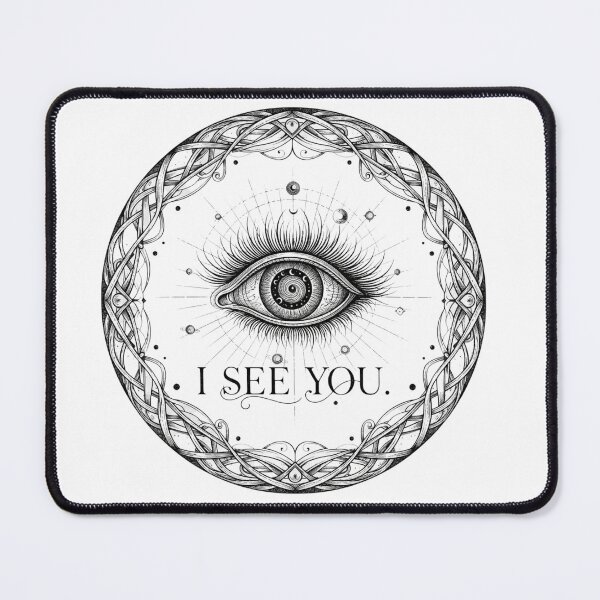 Item preview, I See You - Mystical Third Eye / All-Seeing Eye Occult Art designed and sold by VandalMuse.
