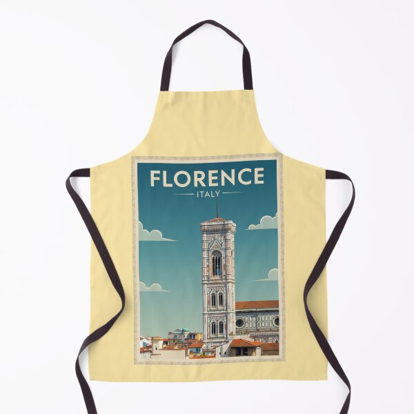 Item preview, Florence Vintage Travel Art - Giotto's Bell Tower - Italy designed and sold by Wanderprintt.