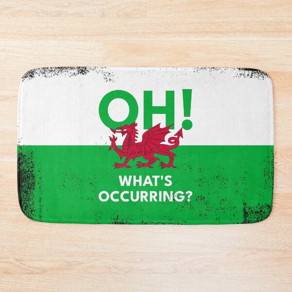Item preview, Welsh Red Dragon - Oh What's Occurring (Vintage Style) designed and sold by Designs by Jesabee.