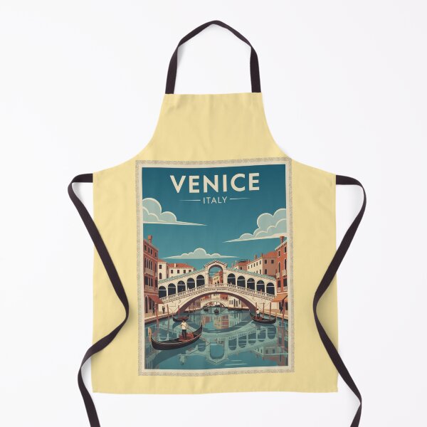 Item preview, Venice Vintage Travel Art - Rialto Bridge - Italy designed and sold by Wanderprintt.