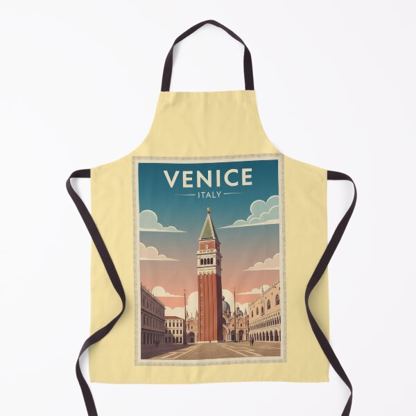 Item preview, Venice Vintage Travel Art - San Marco Tower - Italy designed and sold by Wanderprintt.