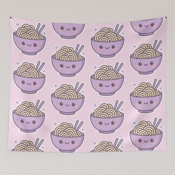 Item preview, Cute Kawaii Ramen Bowl – Adorable Anime Manga Noodle Lover Design designed and sold by Sugar Wisdom .