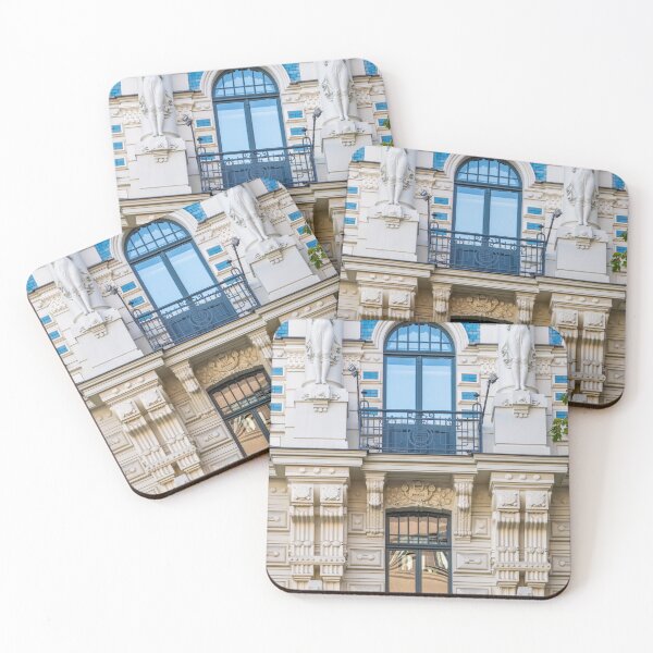 Item preview, A beautiful building in the Art Nouveau style. designed and sold by DanRaizPhoto.