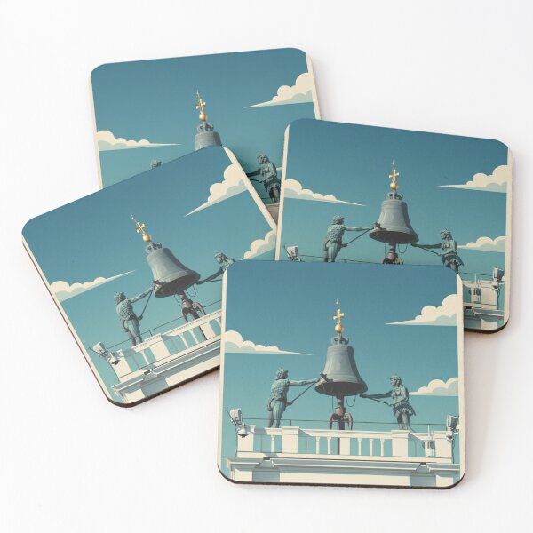Item preview, Venice Vintage Travel Art - San Marco Bell - Italy  designed and sold by Wanderprintt.