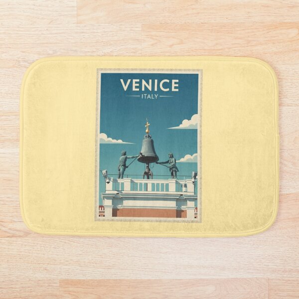 Item preview, Venice Vintage Travel Art - San Marco Bell - Italy  designed and sold by Wanderprintt.