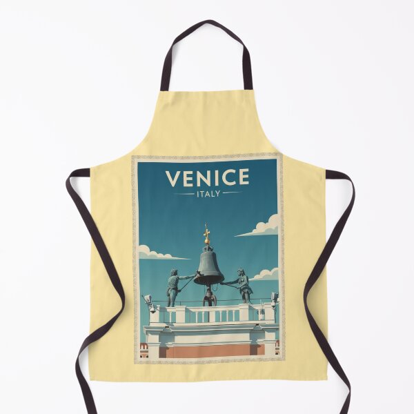 Item preview, Venice Vintage Travel Art - San Marco Bell - Italy designed and sold by Wanderprintt.