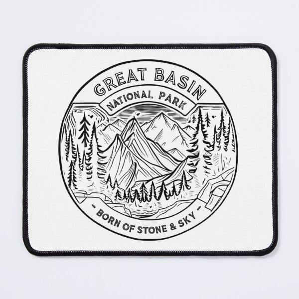 Item preview, Great Basin National Park Wild Ridge Trail Line designed and sold by Star3NowForMe.