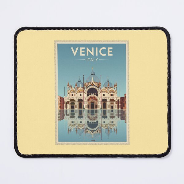 Item preview, Venice Vintage Travel Art - Basilica San Marco - Italy designed and sold by Wanderprintt.
