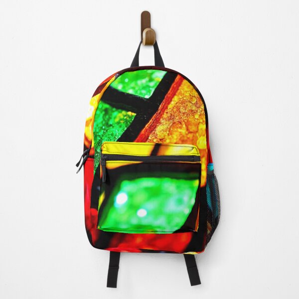 Item preview, Intense Textured Stained Glass Glow Art designed and sold by Health And Fitness Posts e-Store.