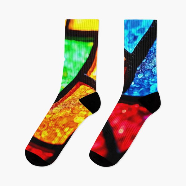 Item preview, Intense Textured Stained Glass Glow Art designed and sold by Health And Fitness Posts e-Store.