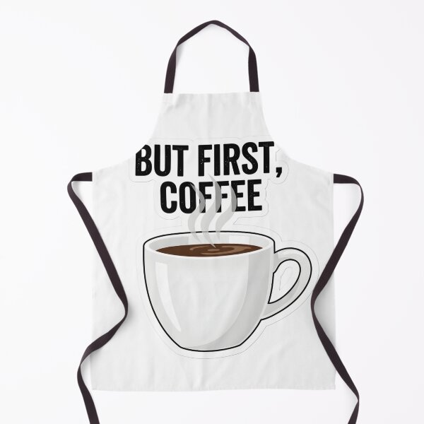 Item preview, Funny Coffee Lover But First Coffee Morning Addiction designed and sold by StickyGuys.
