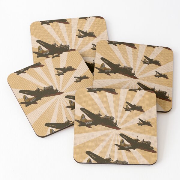 Item preview, Bomber Formation T-Shirt | WWII Aviation Art B-17 Flying Fortress designed and sold by Larry Oates.