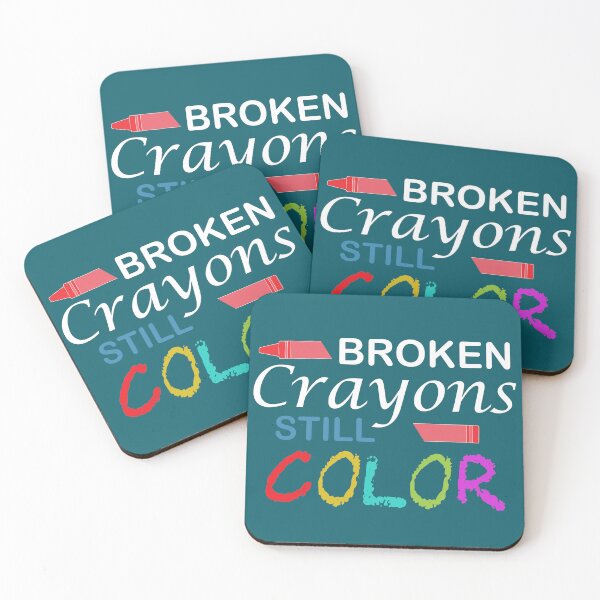 Item preview,  Broken Crayons Still Color inspirational quotes designed and sold by DesignHouse07.