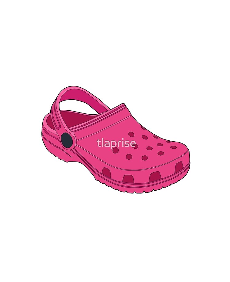 hot pink crocs
