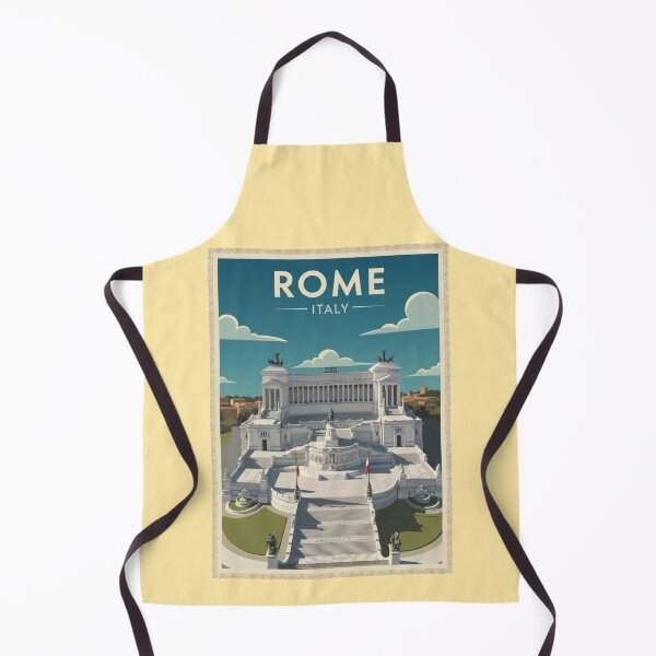 Item preview, Rome Vintage Travel Art - Monument to Vittorio Emanuele II - Italy designed and sold by Wanderprintt.