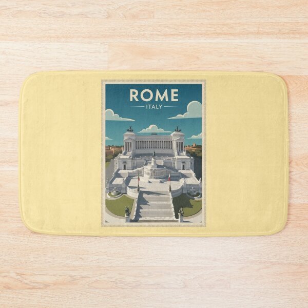Item preview, Rome Vintage Travel Art - Monument to Vittorio Emanuele II - Italy designed and sold by Wanderprintt.