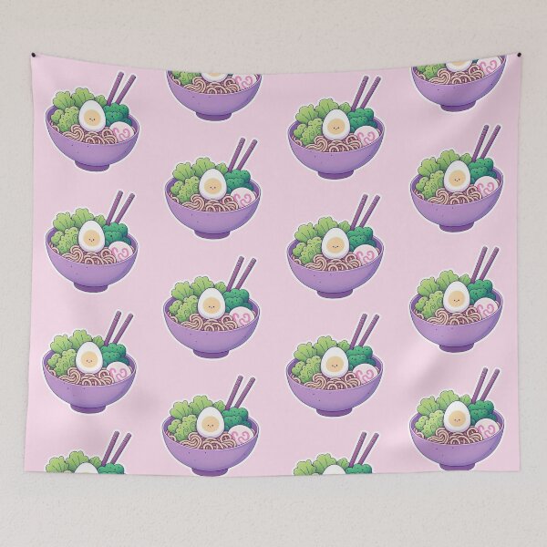 Item preview, Cute Kawaii Ramen Bowl – Adorable Anime Manga Noodle Lover Design designed and sold by Sugar Wisdom .