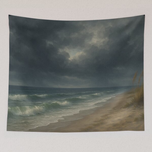 Item preview, Bradenton Beach Oil Paint Landscape designed and sold by thehaywirehoney.