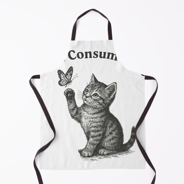 Item preview, Rage Consumes Me – Funny Angry Kitten Meme Shirt designed and sold by Fiebertraum Fashion.
