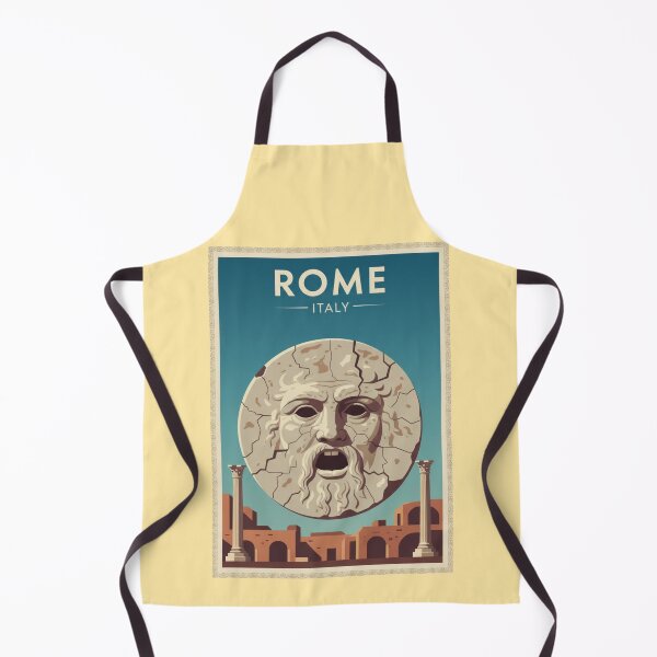 Item preview, Rome Vintage Travel Art - Mouth of Truth - Italy designed and sold by Wanderprintt.