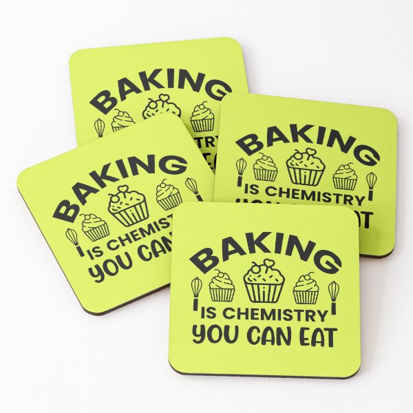 Item preview, Baking Is Chemistry You Can Eat. Funny Baking Quote, Baker Gift, Kitchen Quote designed and sold by DesignHouse07.